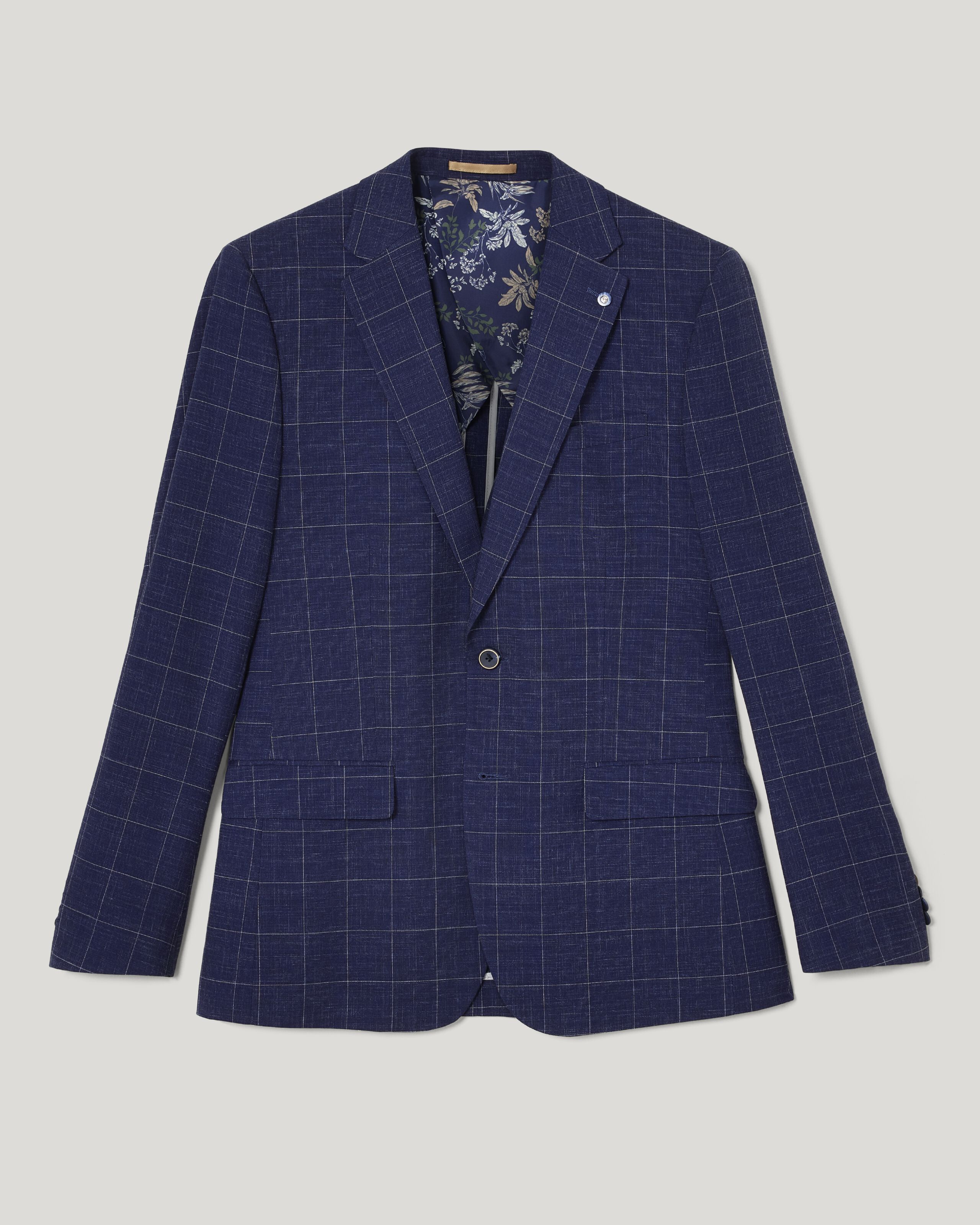 Politix blue velvet jacket hotsell